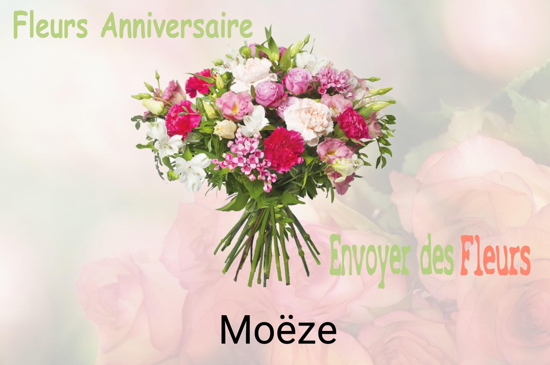 Bouquet de fleurs d’anniversaire livré à Moëze